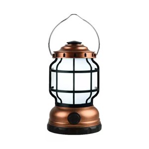 Genérico - Lampara Linterna Retro De Camping Iluminación Led Vintage
