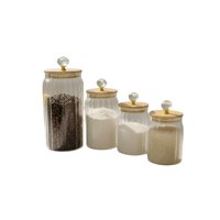 Genérico - Pack De 4 Contenedores Con Diseño Unico 02