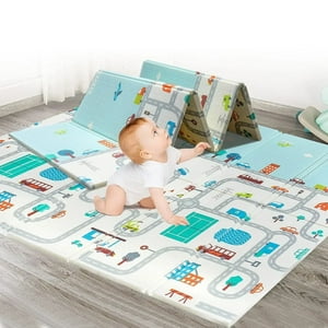 Genérico - Alfombra Playmat Plegable Antigolpes Bebe 180X150