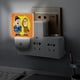 thumbnail image 5 of Luz Nocturna LED Desmarcar El Gordo y El Flaco con Sensor, 5 of 6