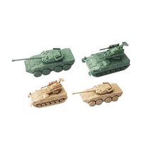 Magideal - 1/144 Kits De Modelo De Tanque, Kits De Construcción, Modelo De Vehículo, Juguete Educativo, Modelo De Rompecabezas, Adornos Sin Montar, Micro Paisaje