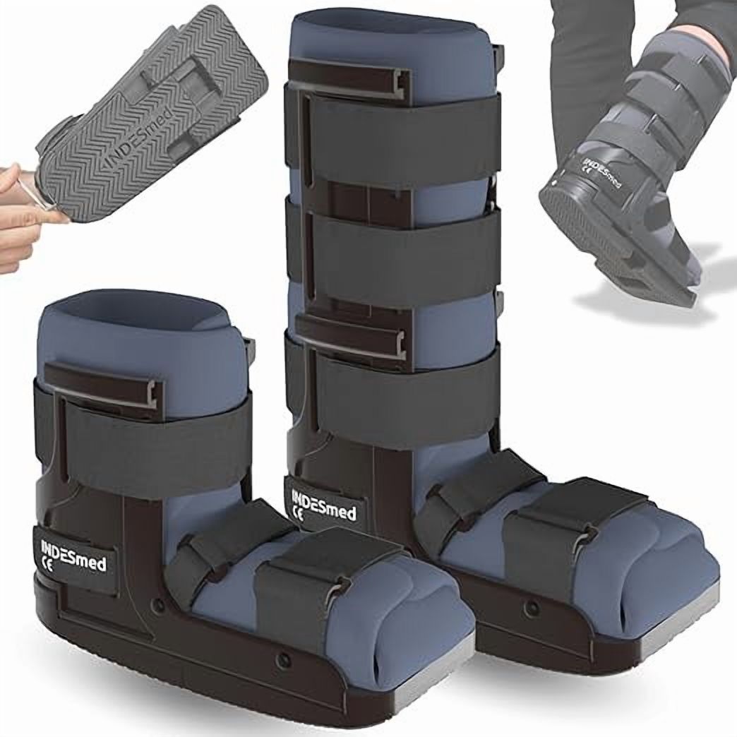 Indesmed - Bota Walker 2 En 1 (10 Tallas) Gris Standar