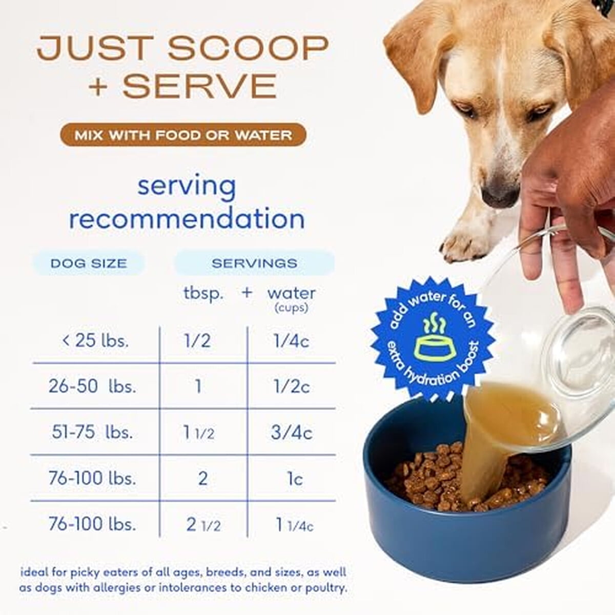Caldo En Polvo Para Perros Native Pet Beef Colageno 133g