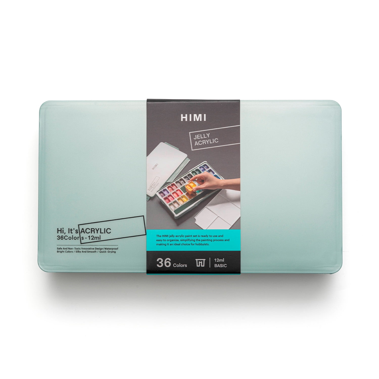 Himi Set Pintura Acrílica Twin Cup 12 Ml 36 Colores