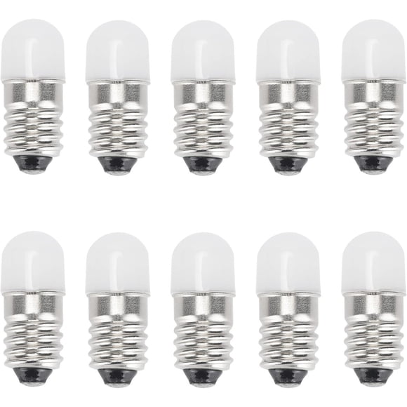 Ampolleta LED GutReise E10 3V Blanco Frío 0.5W Pack 10