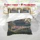 thumbnail image 1 of 3pcs Chucky Print Three Piece Bedding Set Soft Duvet Cover And Two Pillowcases, 1 of 5