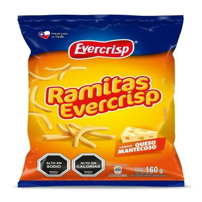 Ramitas Queso 160 G Evercrisp