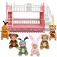 thumbnail image 5 of Minimuñecas Swanky Style, 6 unidades, con trajes de animales y litera, 5 of 8