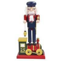 Magideal - Cascanueces De Navidad, Figura De Soldado, Decoración De Escritorio, Artesanías, Adornos De Cascanueces De Madera Para Estantes Del Hogar, Decoración