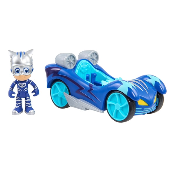 Mascarillas PJ de juguete Turbo Blast para vehículos Cat-Car con Catboy 3