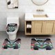 thumbnail image 2 of Juego de Alfombras de Baño Desmarcar Voltron Terciopelo Coral 3 Piezas, 2 of 6