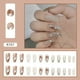 thumbnail image 1 of Uñas postizas europeas, uñas postizas con acabado UV, brillantes, cobertura total, uñas postizas artificiales, uñas para mujer, 1 of 5