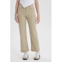 Fashionspark - Jeans Mujer Calce Recto Kaki