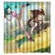 thumbnail image 1 of Cortina de ducha con diseño de Dragon Ball Goku, juego de cortinas de baño con ganchos, tamaño 66 x 72 pulgadas, 1 of 3