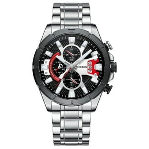 Reloj Analogo Plateado Curren 8401_4