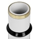 thumbnail image 4 of Florero Kaonashi de hierro y aluminio color borgoña de 9.3 cm, 4 of 6