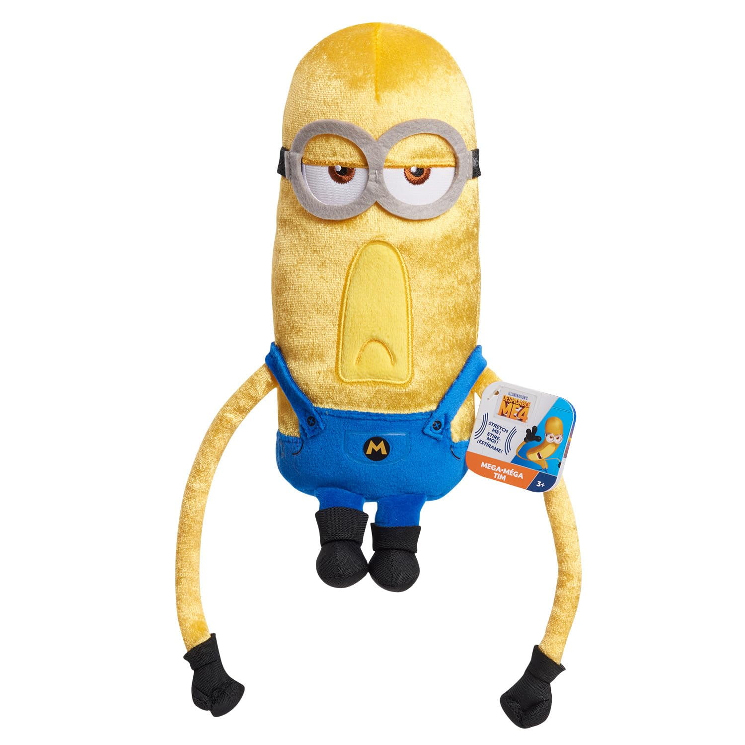 Juguete De Peluche Just Play Illumination Minions Despicable Me 4 Mega Tim