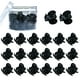 thumbnail image 5 of 48x Pinzas Para La Mandíbula Bonitas Pinzas Para El Pelo Antideslizantes Pequeñas Pinzas Para El Pelo Alfileres Mujeres Niñas Negro, 5 of 5