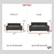 thumbnail image 3 of Cama ortopédica para perros Club Nine Pets Metro, tamaño grande, metal gris, 3 of 7
