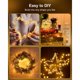 thumbnail image 2 of Guirnalda LED Minetom de 60 luces, 5 ft, a pilas, 2 of 3