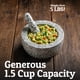 thumbnail image 4 of Mortero y Maja Priority Chef 1,5 taza Granito Blanco, 4 of 9