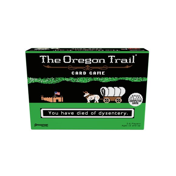 Juego de cartas Pressman The Oregon Trail Cooperative para mayores de 12 años