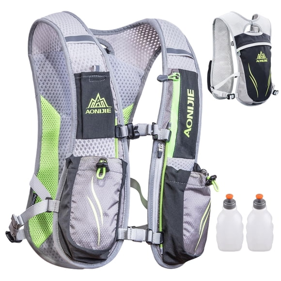 Chaleco De Hidratación Para Running Para Hombre Y Mujer 5 5 L + 2 Botellas