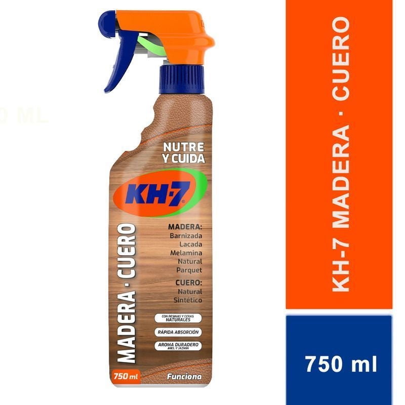 Kh-7 - Limpiador Madera Y Cuero Spray Gatillo Botella