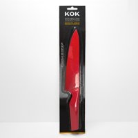 Genérico - Pack X 4 Cuchillo De Chef 20 Centimetros / Rojo – Kok