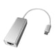 thumbnail image 1 of Adaptador Tipo C A Ethernet Rj45 1000mbps Gris, 1 of 3