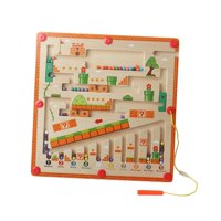 Magideal - Juego De Clasificación De Tablero De Laberinto De Clasificación De Colores Magnéticos Para Niños En Edad Preescolar, Niñas Y Niños