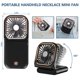 thumbnail image 2 of Ventilador portátil Allxin 16 cm 3000 mAh, plegable y de cuello, 2 of 6