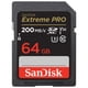thumbnail image 1 of Tarjeta de memoria SanDisk Extreme PRO 64 GB UHS-I U3 SDXC, 1 of 5