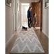 thumbnail image 2 of Alfombra de Pasillo Minimalista Jacquard 60x160 Cm, 2 of 6