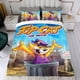 thumbnail image 4 of Don Gato Conjunto de sábanas temático, trío de piezas, cómodo y amigable con la piel, diseño único, regalo de decoración para el hogar para familiares, amigos y fans,140cm *210cm, 4 of 6
