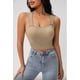 thumbnail image 1 of Polera Corta Mujer Top Acanalado Sin Manga Full Elasticada Color 9011, 1 of 2