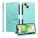 thumbnail image 1 of Funda Billetera FOXDOCK Compatible con iPhone 15, Diseño Perrito Tierno, Ranuras para Tarjetas y Soporte Plegable, 1 of 6