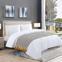 Top Lucky - Piecera De Algodon-Lino Flecos 2Plazas