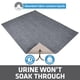 thumbnail image 4 of Alfombrilla Drymate para gatos, impermeable y absorbente, color gris, 36 x 47 cm, 4 of 7