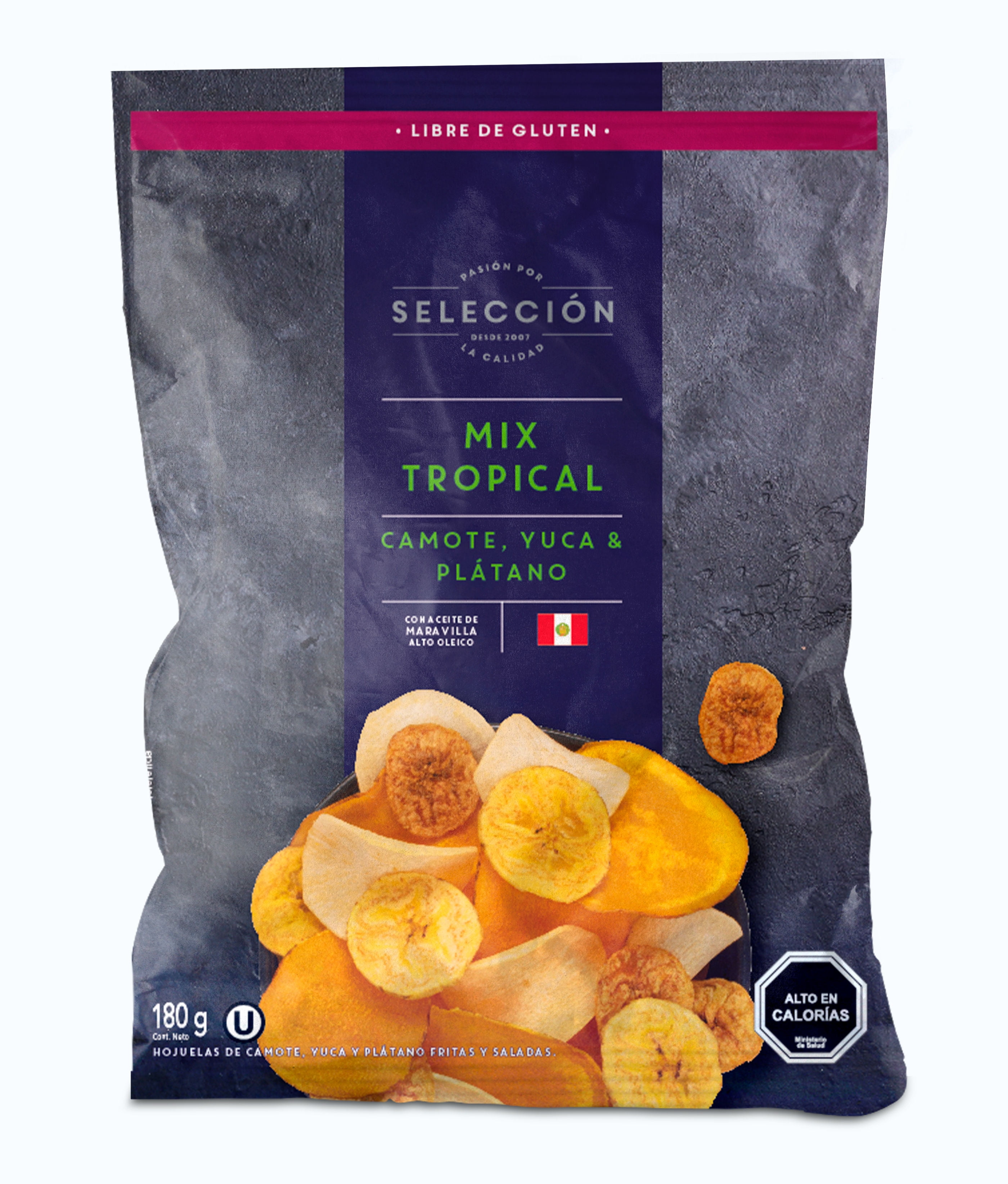 Chips Vegetales Mix Tropical 180 g