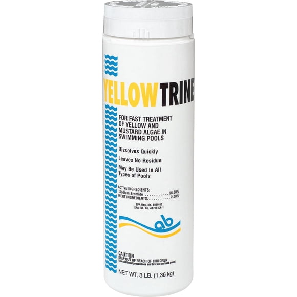 Limpiador alguicida para piscina Applied Biochemists Yellowtrine 1.36 kg