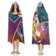 thumbnail image 3 of El Planeta del Tesoro Manta Capa con Capucha Anti-Bolitas, Manta de Lana Ártica Suave, Manta Portátil de Felpa Ligera y Lujosa, Poncho para Siesta en Casa y Oficina, 100*130cm, 3 of 6