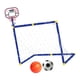 thumbnail image 2 of Aro De Baloncesto Con Portería De Fútbol, Portería De Fútbol, Tablero De Baloncesto Para Entrenamiento, Color Blanco, 2 of 5