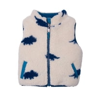 Pillin - Parka Bebe Niño Sin Mangas Reversible Azul