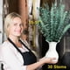 thumbnail image 5 of 30 tallos grandes de eucalipto seco real para ducha, hojas frescas de eucalipto 100 % naturales, eucalipto colgante de 43 cm para el cuidado personal, arreglos florales, bodas y decoración del hogar., 5 of 7