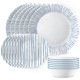 thumbnail image 1 of Juego de vajilla Corelle de 18 piezas para 6 personas, vidrio liviano, 1 of 5