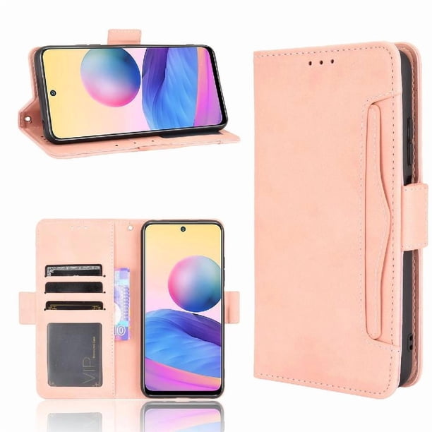 Funda Cartera Magnética para Xiaomi Redmi Note 10 5G- Tarjetero Desmontable, Cuero PU, Soporte