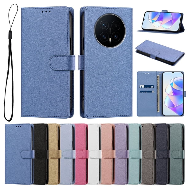 Cartera Protectora para Honor Magic8 con Soporte, Azul