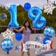 thumbnail image 4 of Globos de Cumpleaños ISTOVO Set de 8º Aniversario en Azul Royal de Látex y Foil, 4 of 6