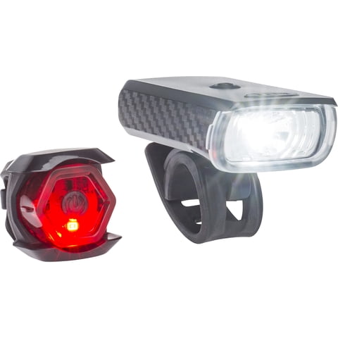 Juego De Luces Para Bicicleta Bell Lumina 325, Faros Delanteros, 90 Lúmenes, Luz Trasera, 4 Lúmenes